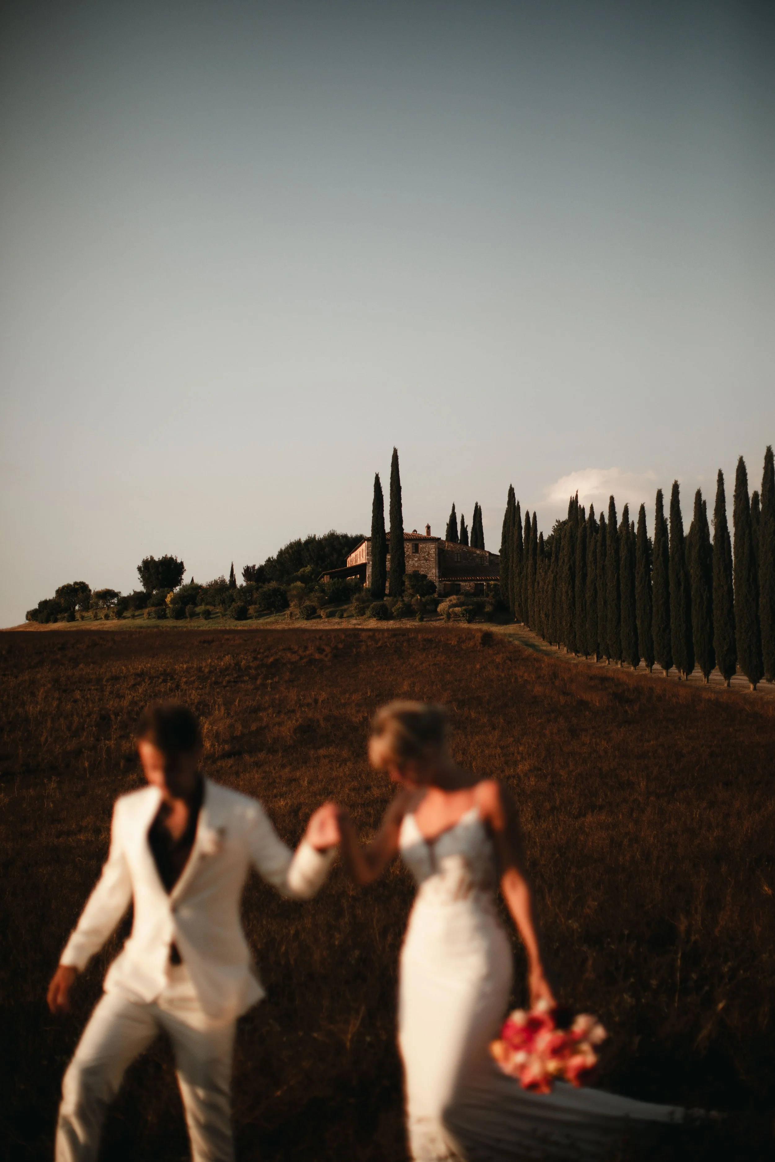Kirsten & Bobby - Villa Apparita, Pienza
