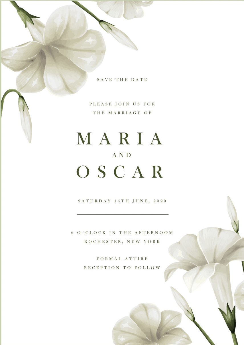 Elegant Invitation Design
