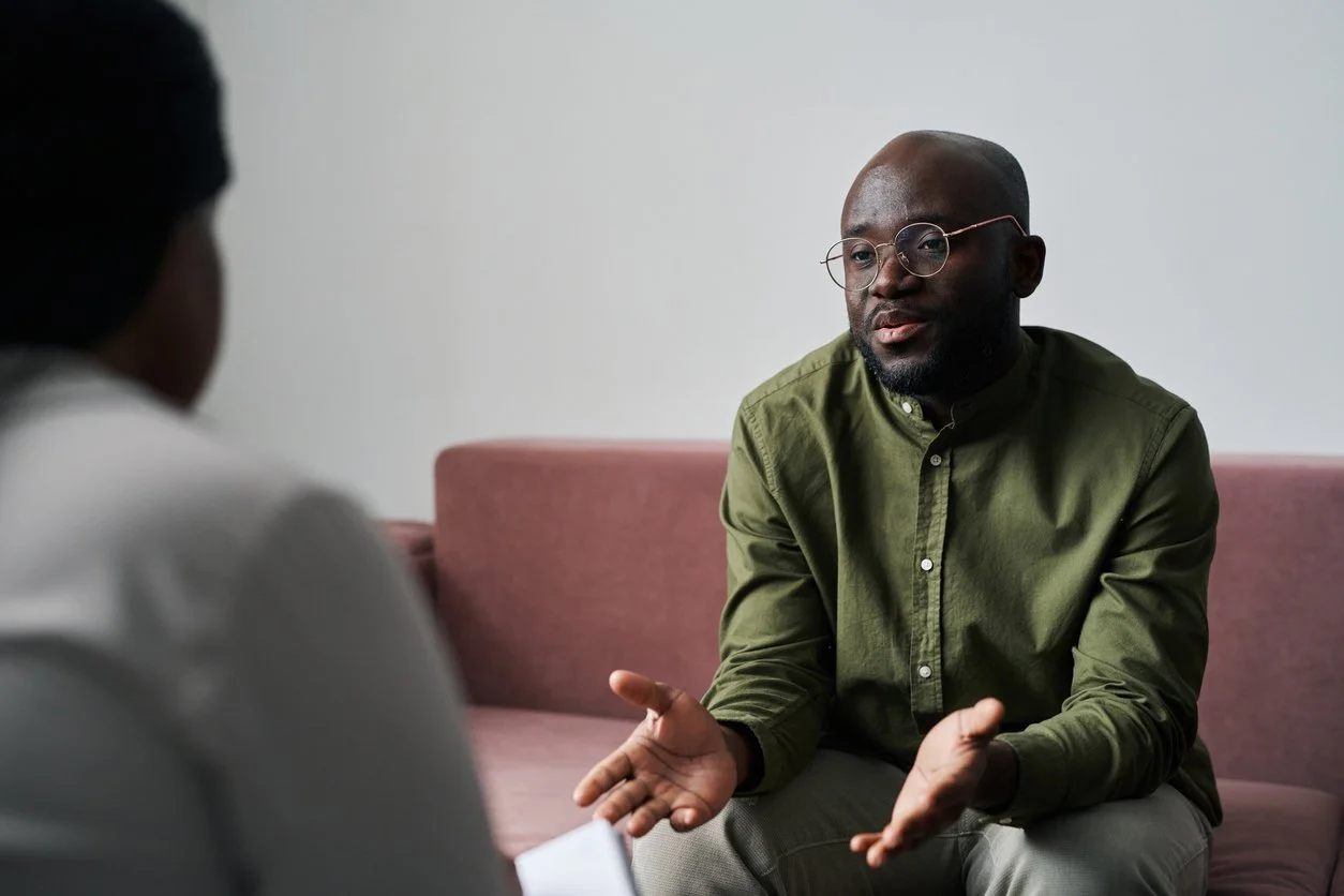 Christian counsellor black man