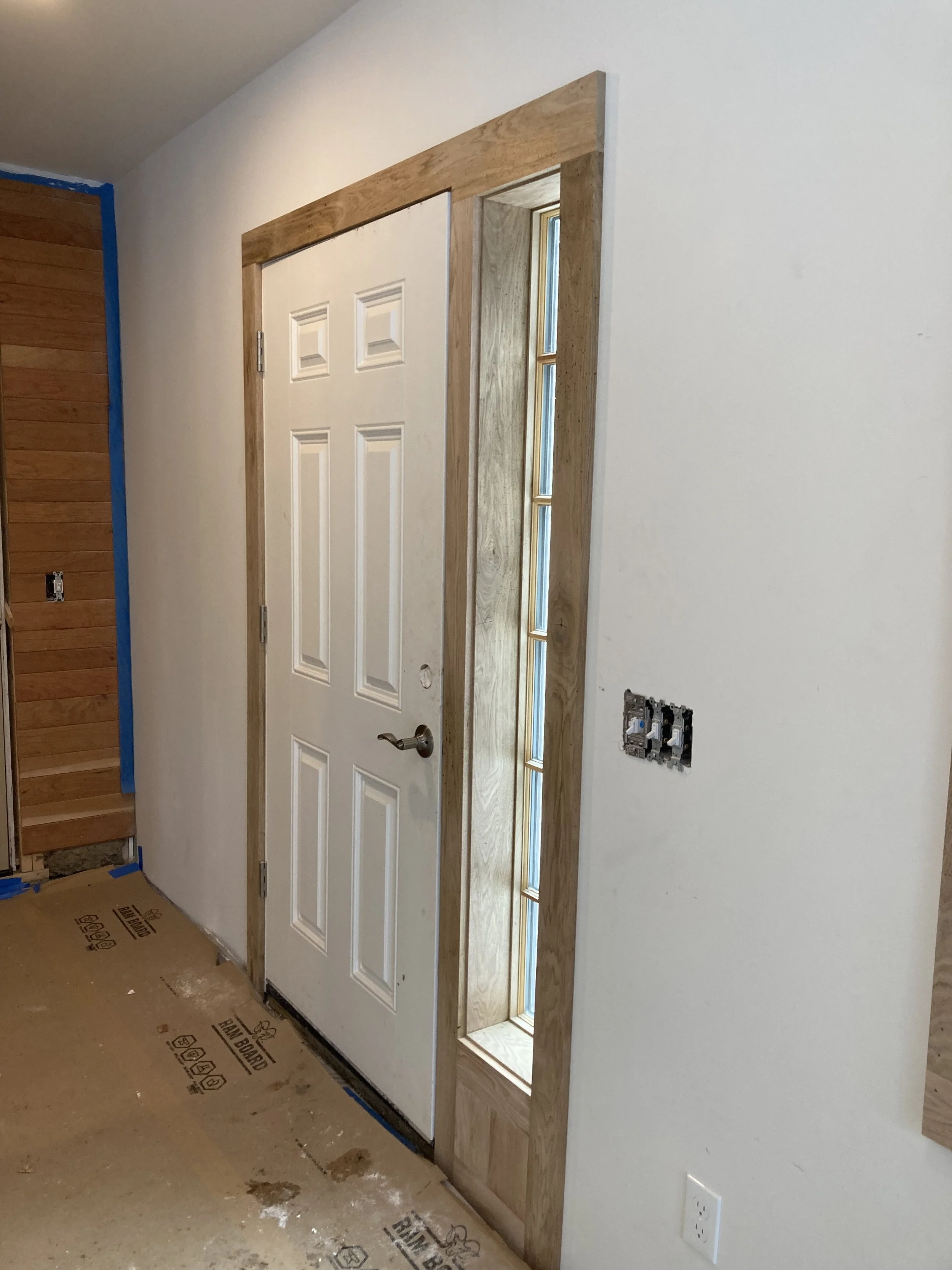 Roxbury, VT Addition — Custom Butternut Trim