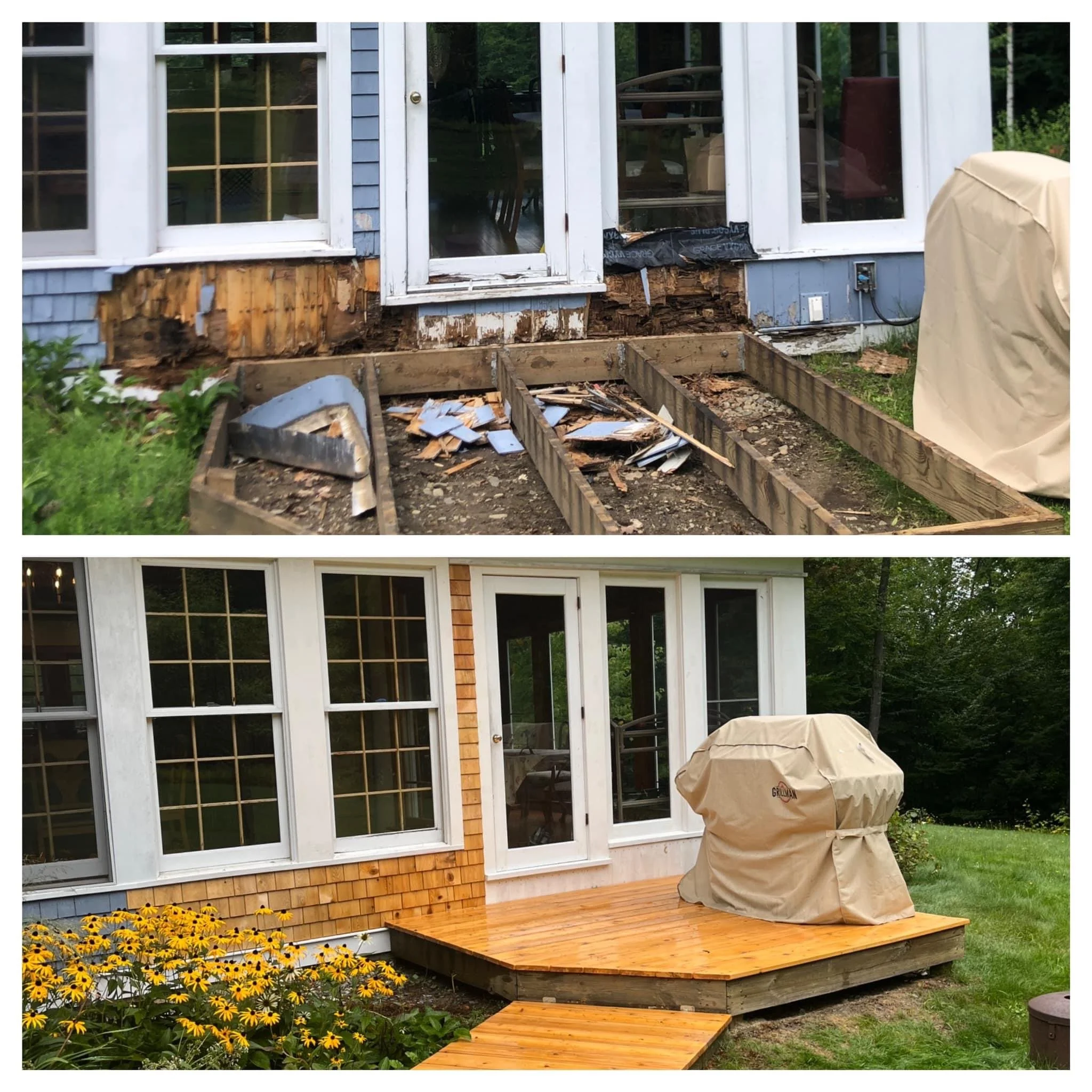 Stowe Sunroom & Deck Restoration