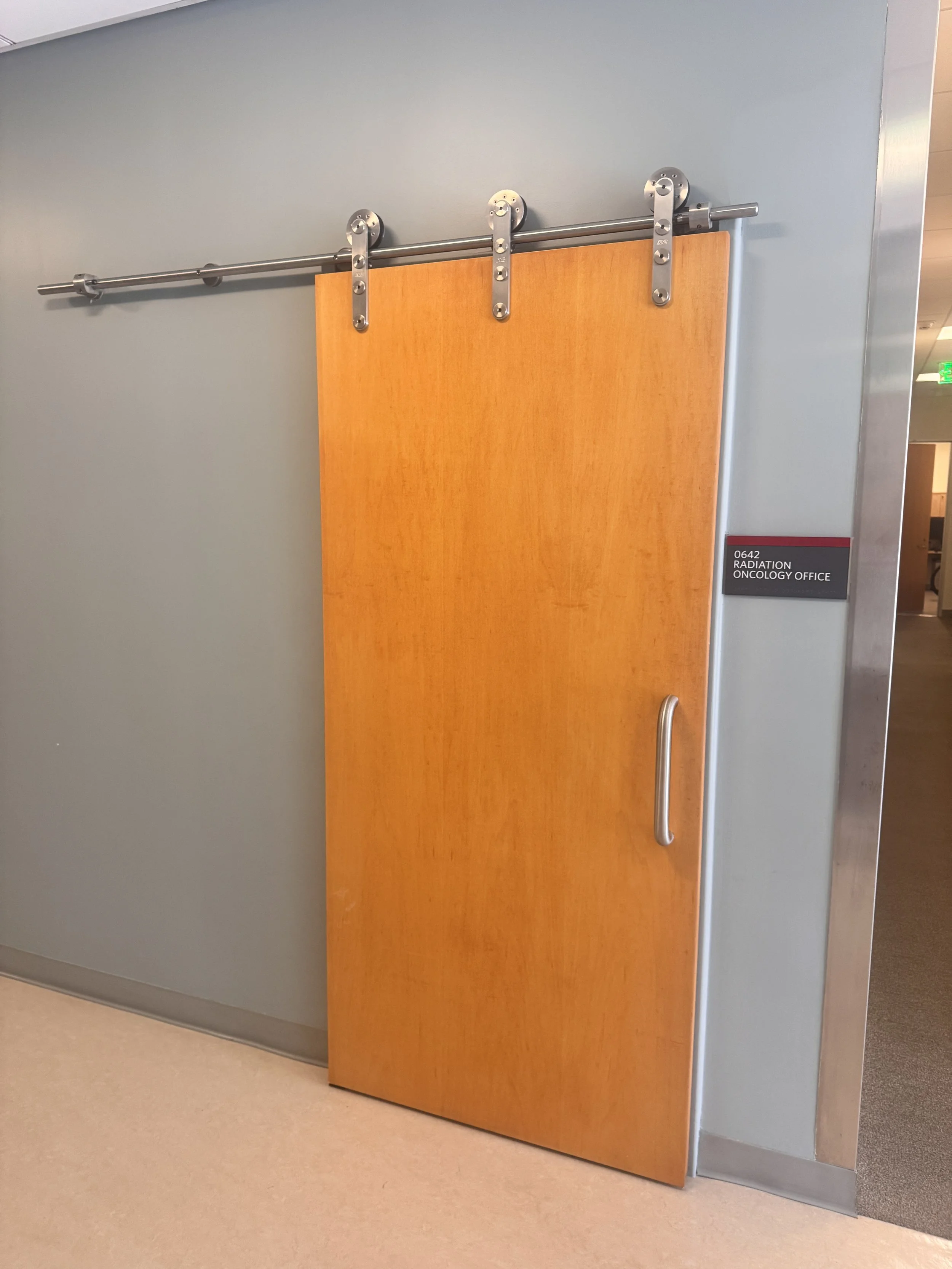 Sliding Door to Swing Door Conversion