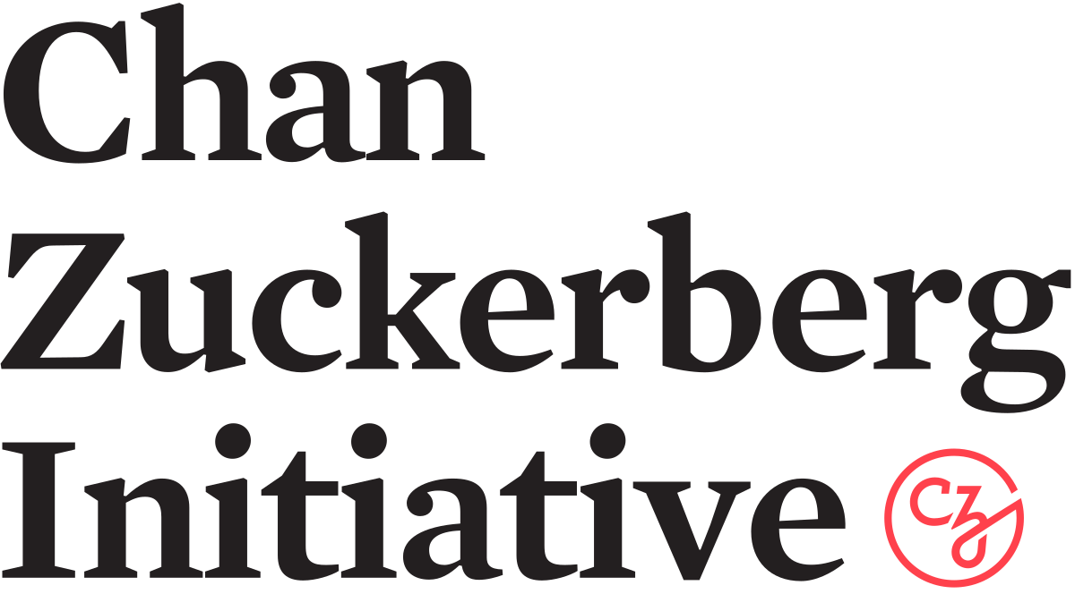 Text reading 'Chan Zuckerberg Initiative' with a red circular logo containing the initials 'CZ' in the lower right corner.
