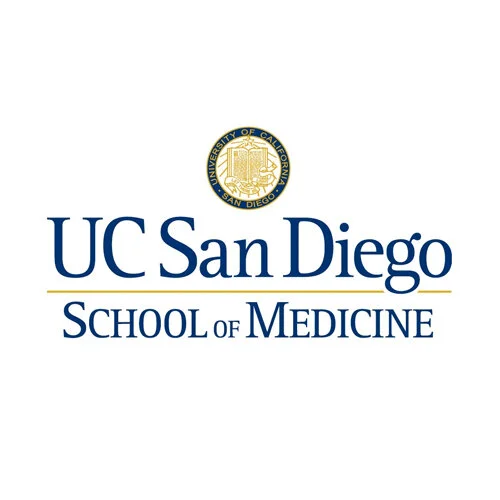 UC San Diego School of Medicine logo with university seal at the top