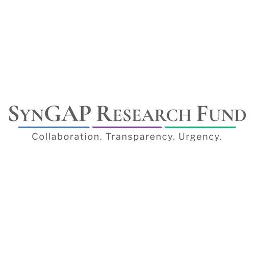 Logo of the SyN GAP Research Fund with the tagline "Collaboration. Transparency. Urgency."