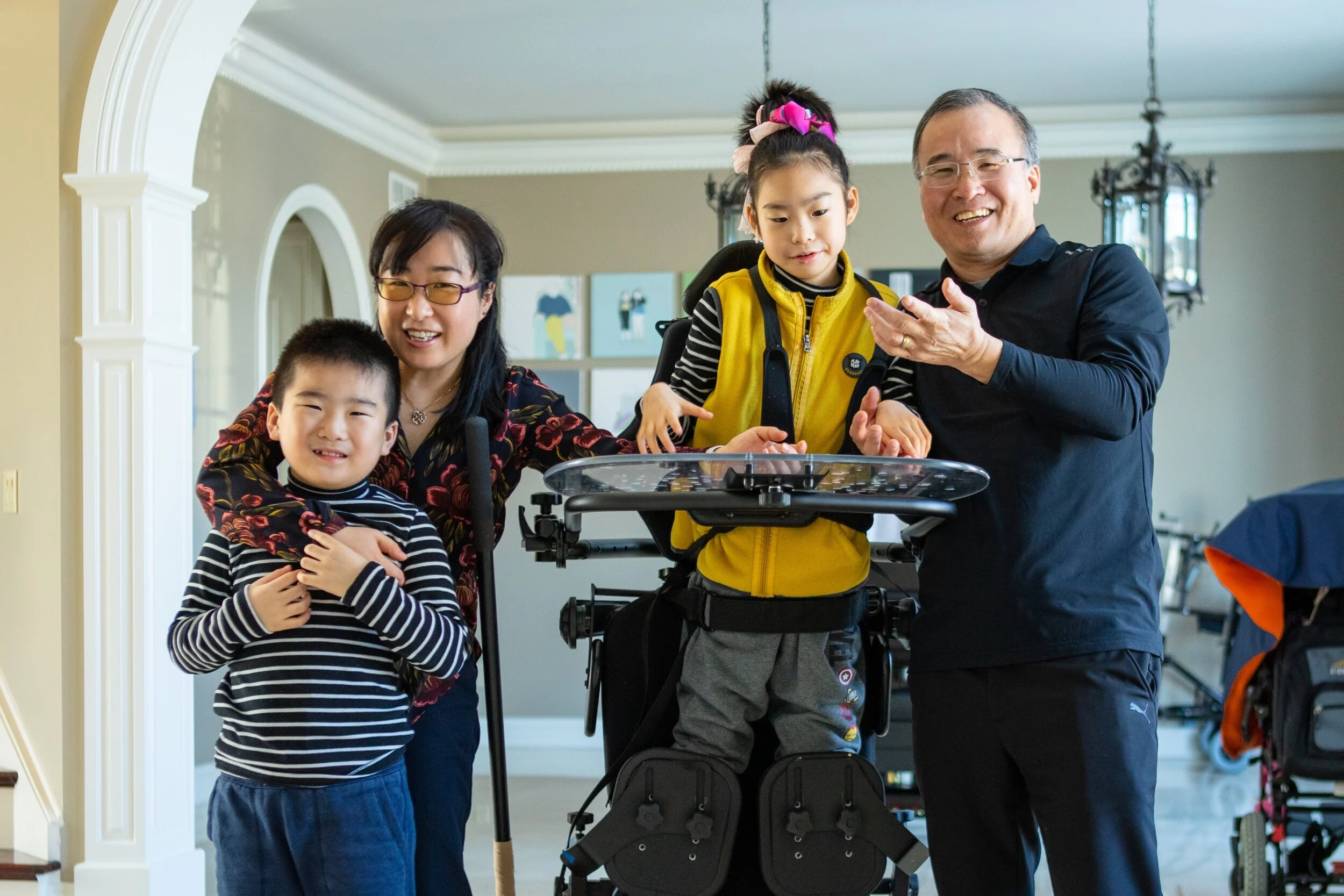 For two UB scientists, love means studying their daughter's rare disease 