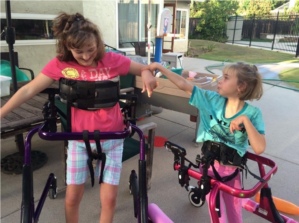 Emma and Alli were both born with FOXG1 syndrome