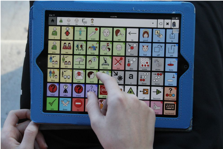The CoughDrop app is a resource to help improve communication