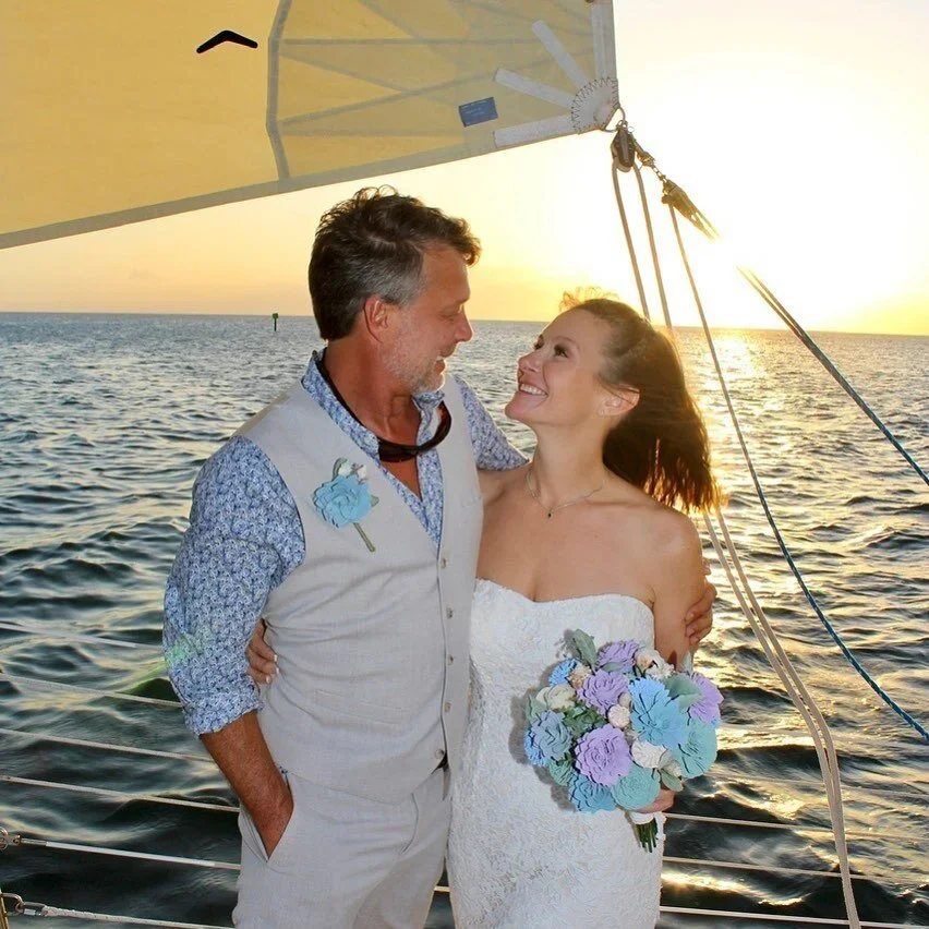 Wedding celebration on Clearwater Beach