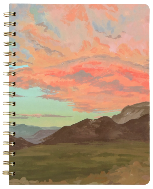 The Painted Sky Spiral Notebook