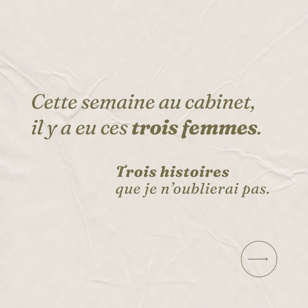 Je me rends compte que ce m&eacute;tier m&rsquo;oblige &agrave; rester tr&egrave;s humble.

On peut avoir &eacute;tudi&eacute; longtemps.
Avoir des formations.
Avoir de l&rsquo;exp&eacute;rience.

Et pourtant, face &agrave; certaines femmes, on appre