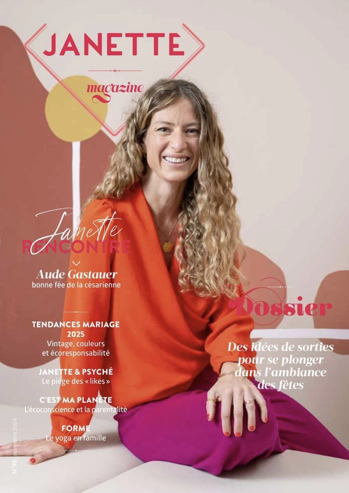 JANETTE MAGAZINE : AUDE GASTAUER, BONNE FÉE DE LA CÉSARIENNE