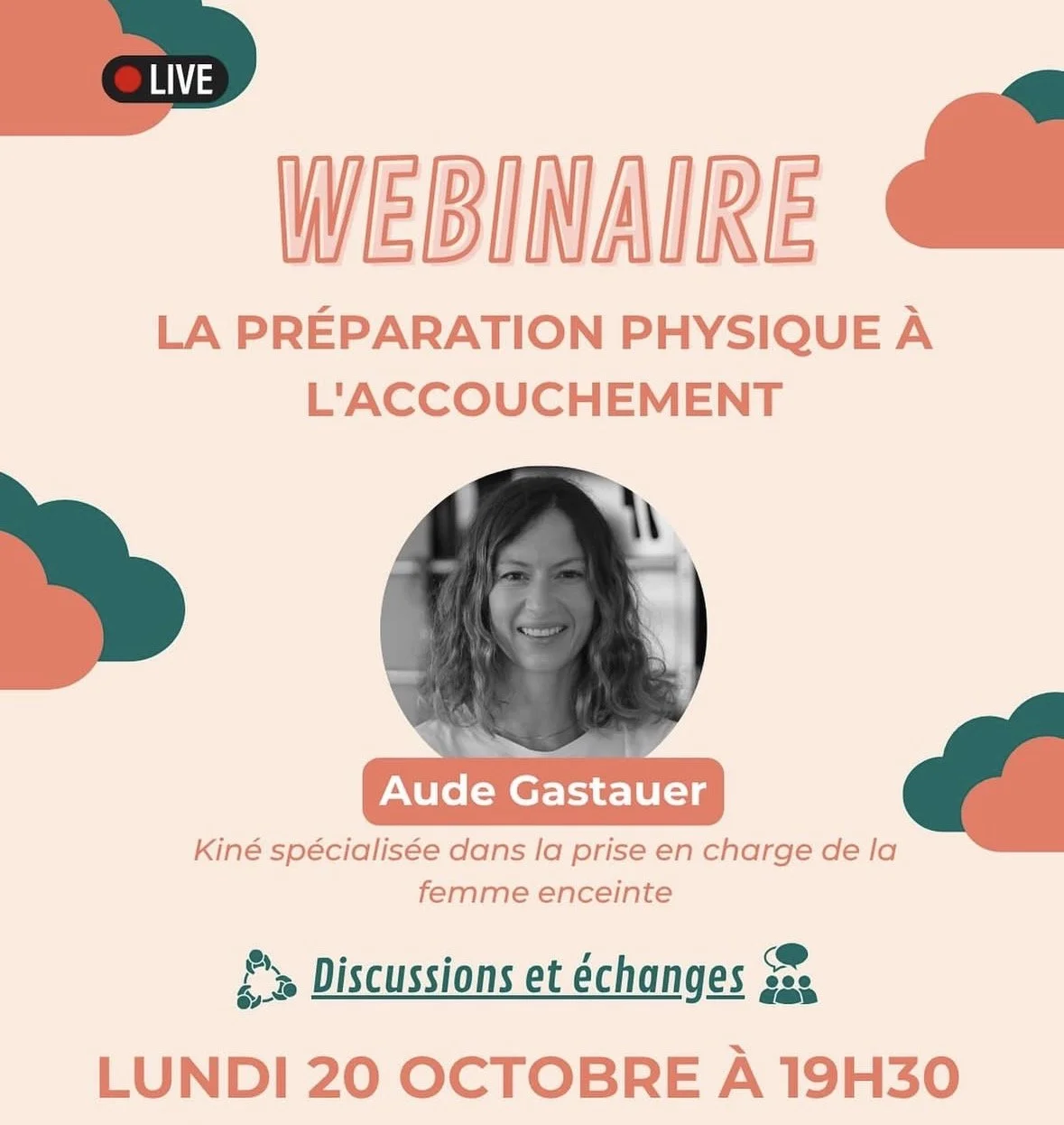 WEBINAIRE ANDREW : LA PRÉPARATION PHYSIQUE AVANT L’ACCOUCHEMENT