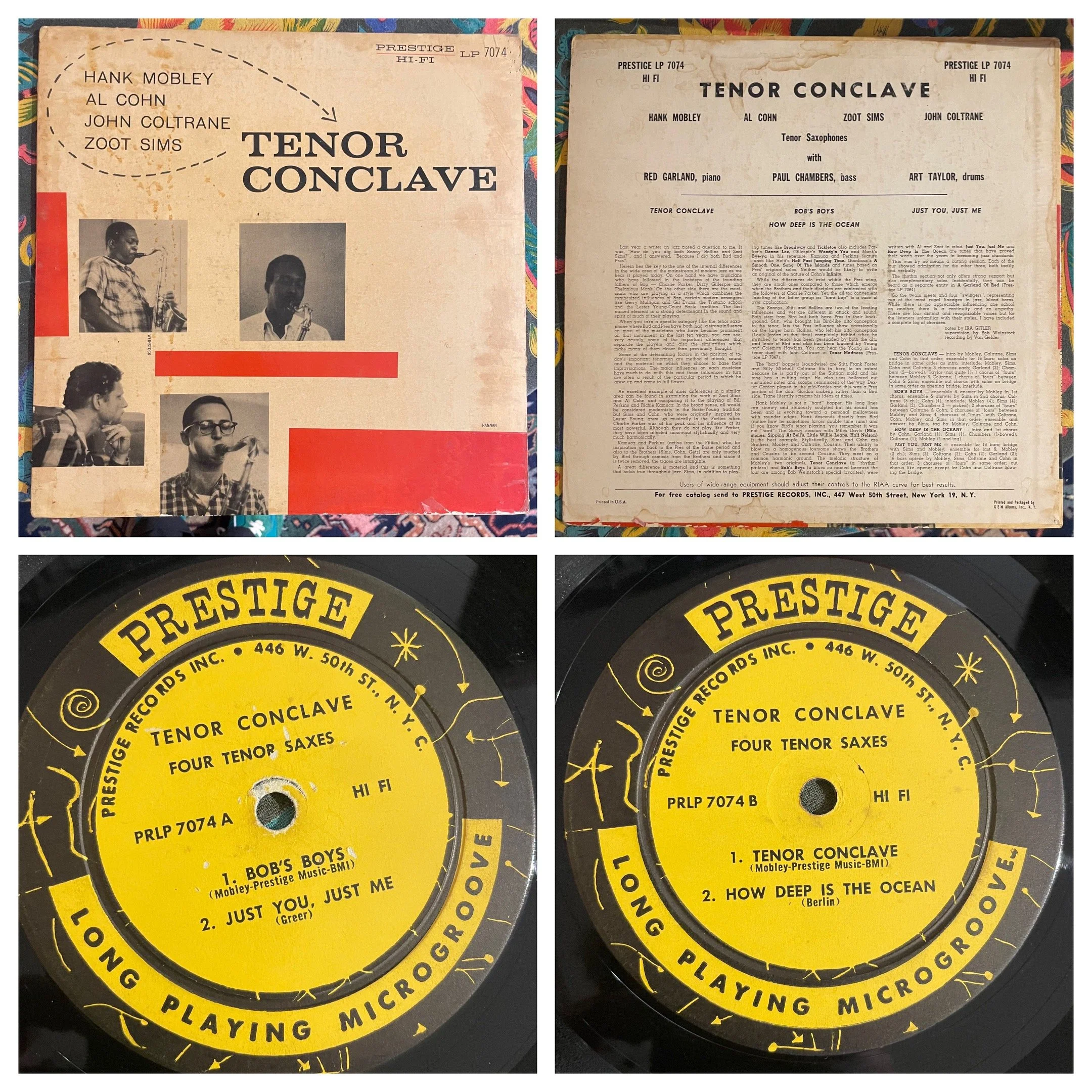 Tenor Conclave, Hank Mobley, Al Cohn, John Coltrane & Zoot Sims