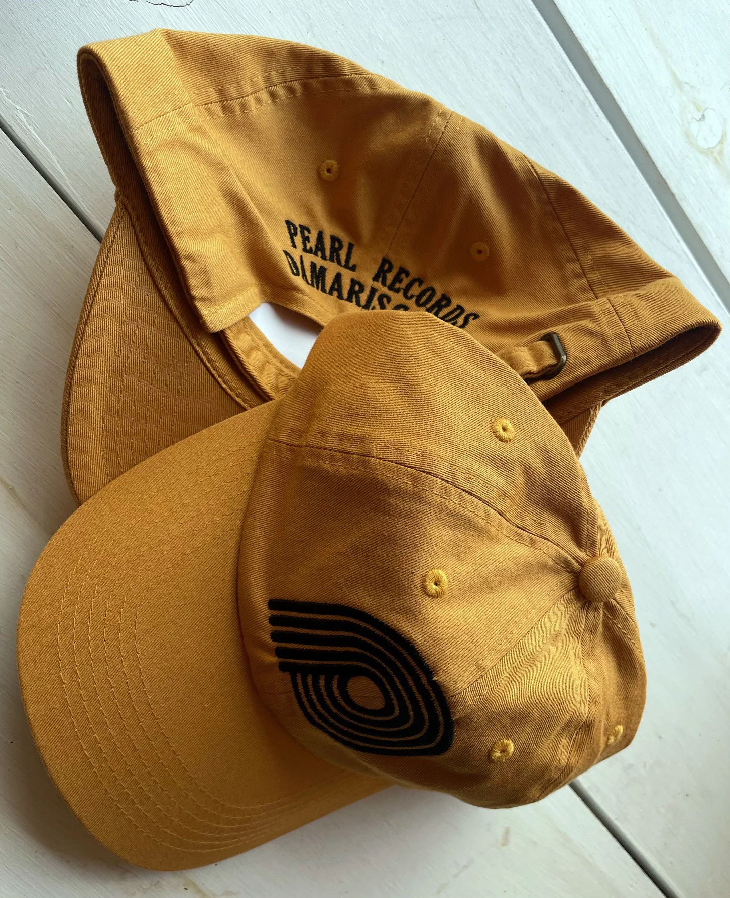 Pearl-Records-Damariscotta-Logo-Cap-Gold.jpg