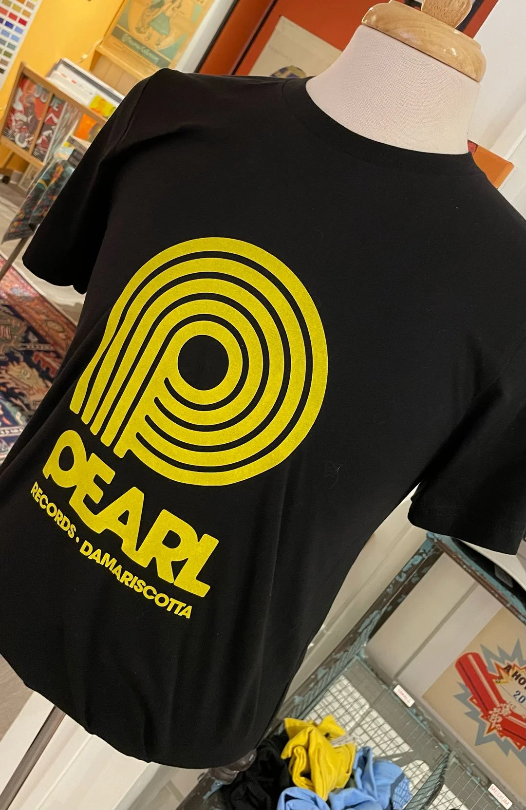 Pearl-Records-Tshirt-Black-with-Yellow-Logo.jpg