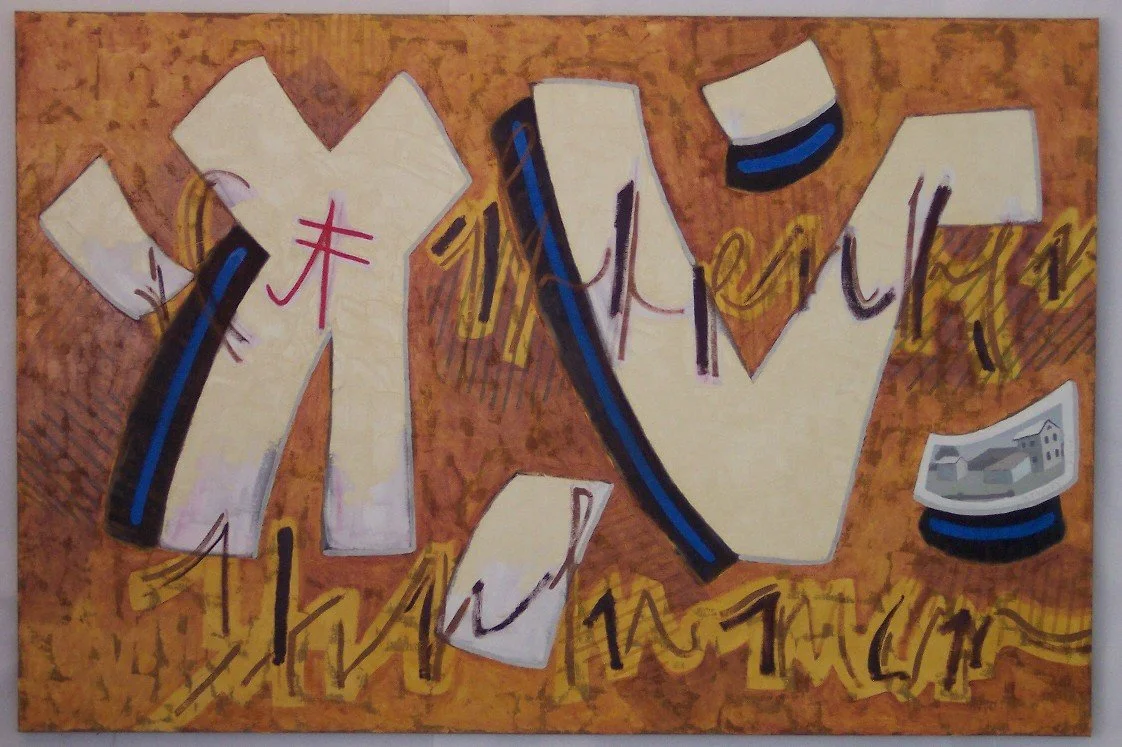 Scene 15 - oil on canvas, 48" x 72"