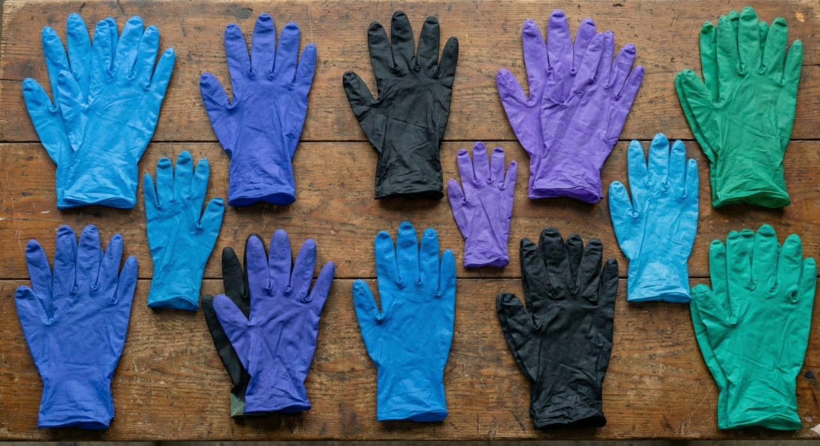 Nitrile Gloves and Disposable Work Gloves