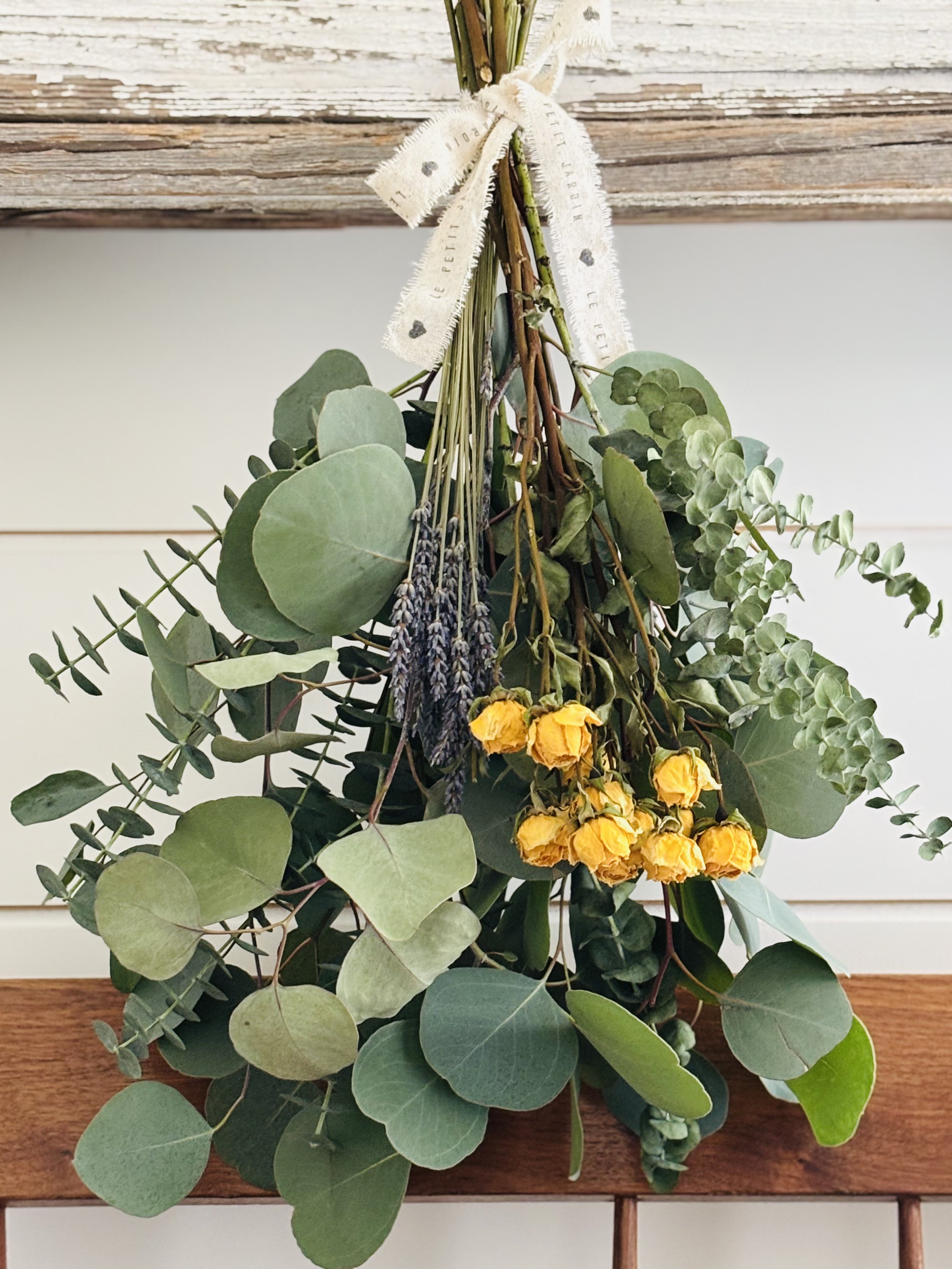 Le Petit Eucalyptus, Rose and Lavender Bouquet