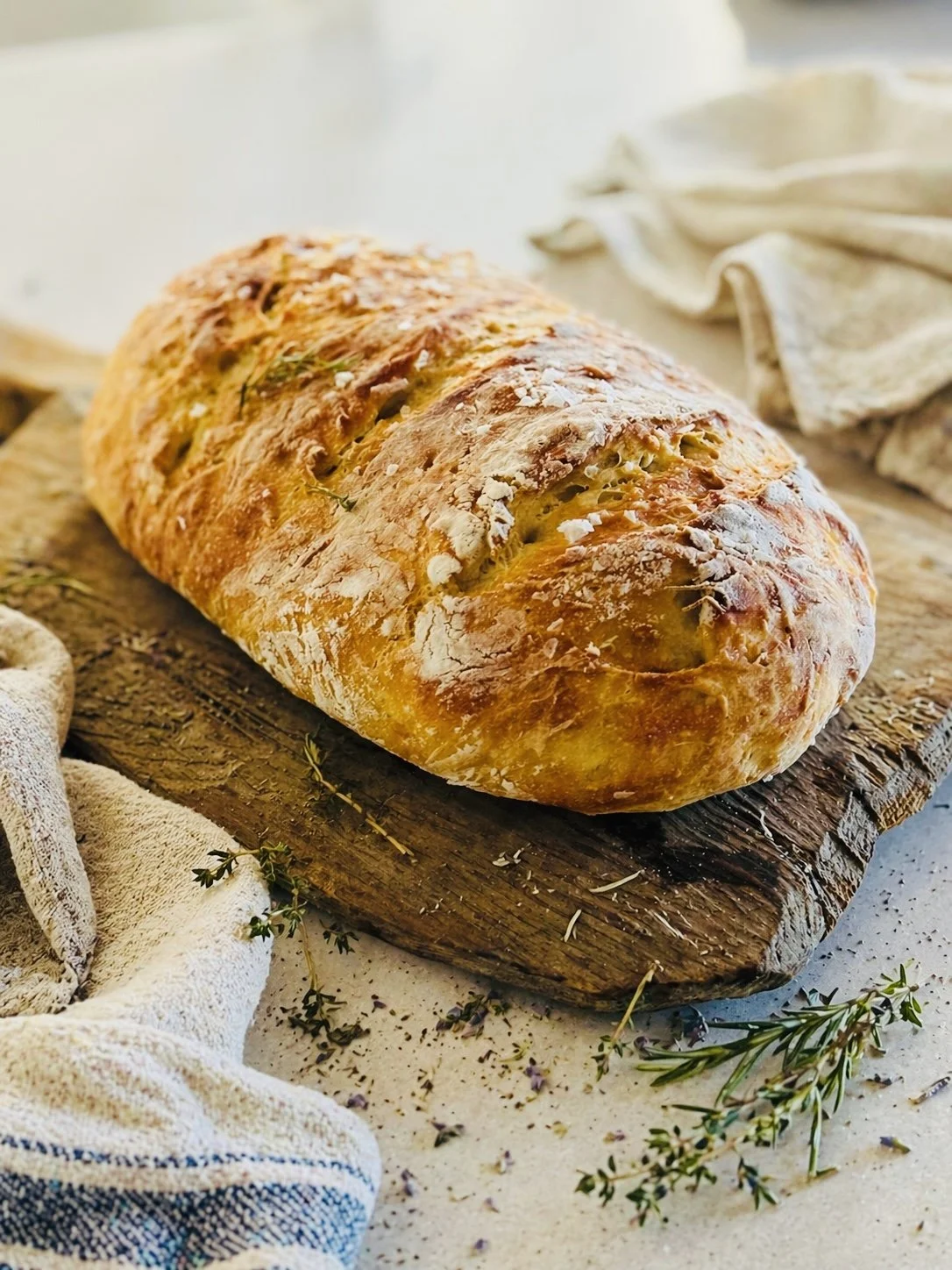 Artisan Gruyère and Herbes de Provence Loaf