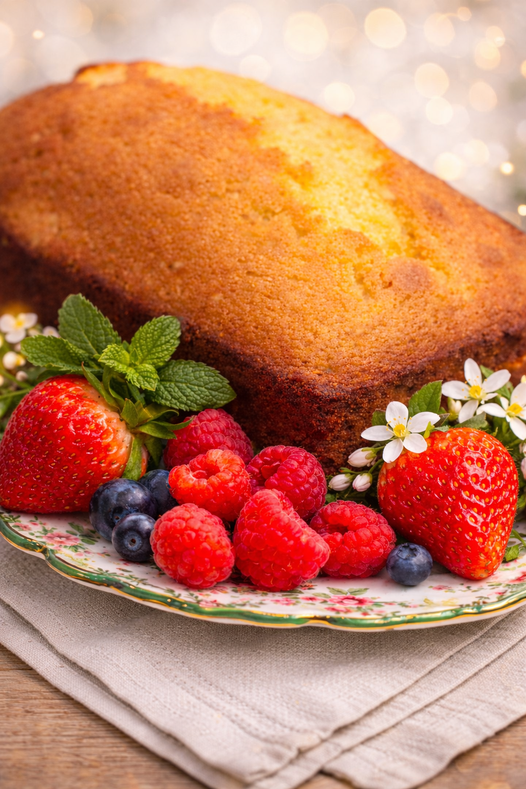 Ponderosa Lemon Pound Cake