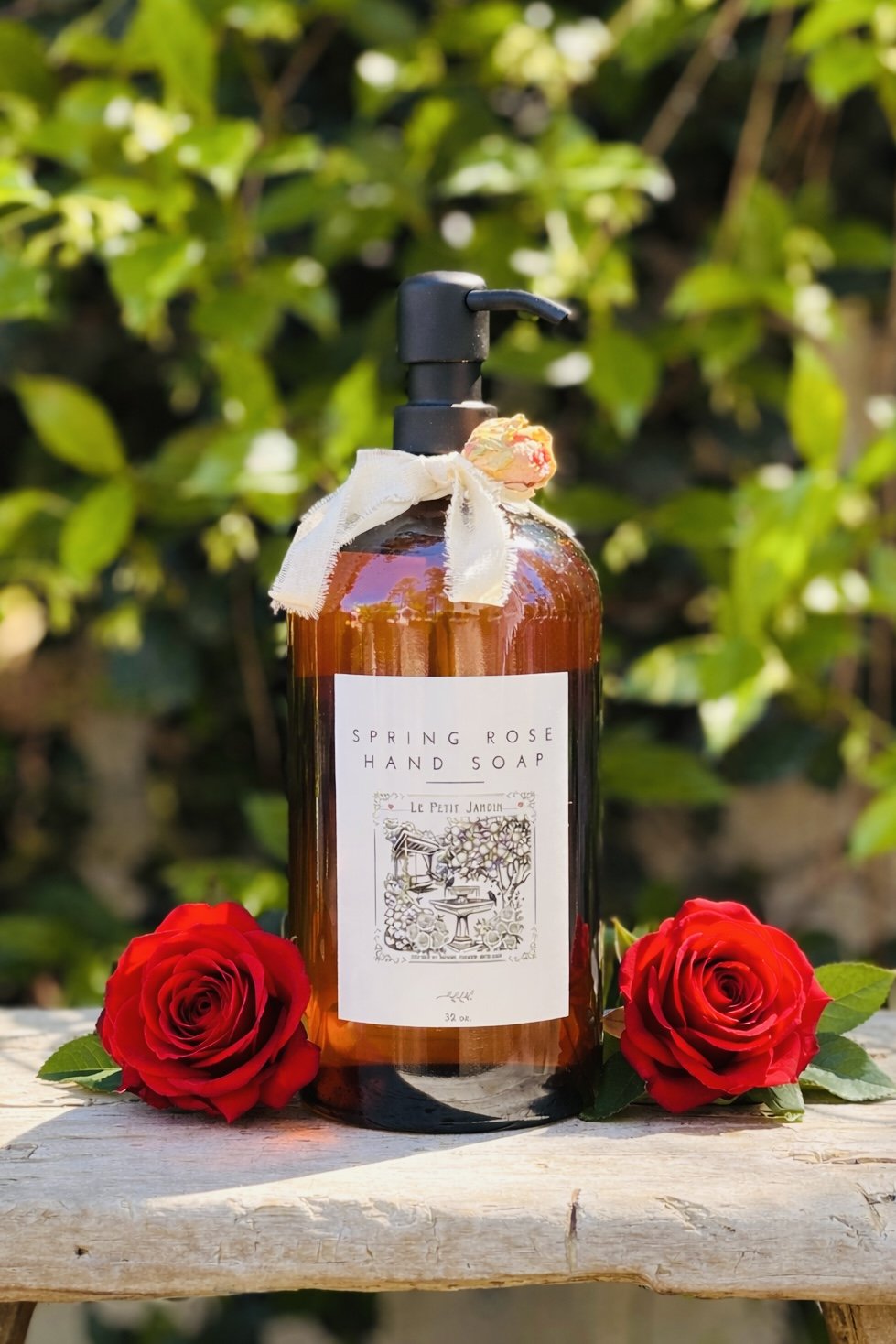 Spring Rose Hand Soap ~ 32 oz