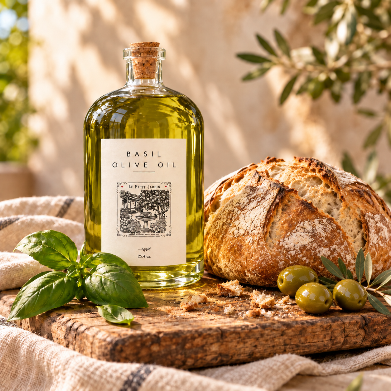 Basil Extra Virgin Olive Oil