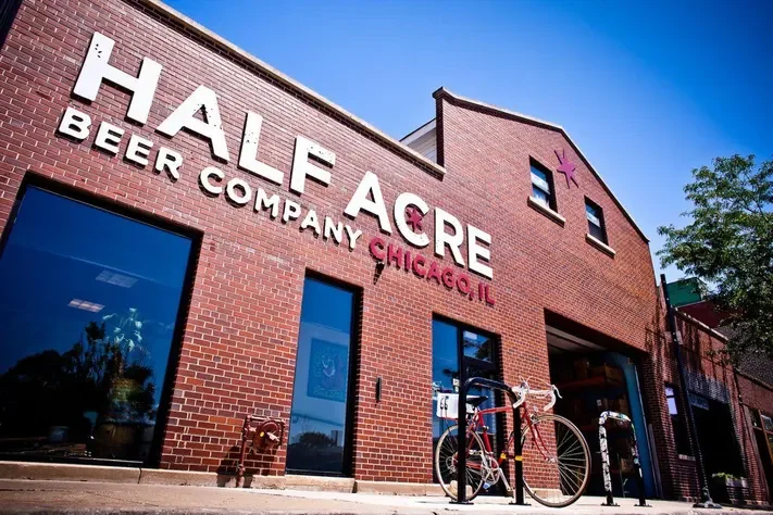 Exterior of Half Acre Beer Company in Chicago