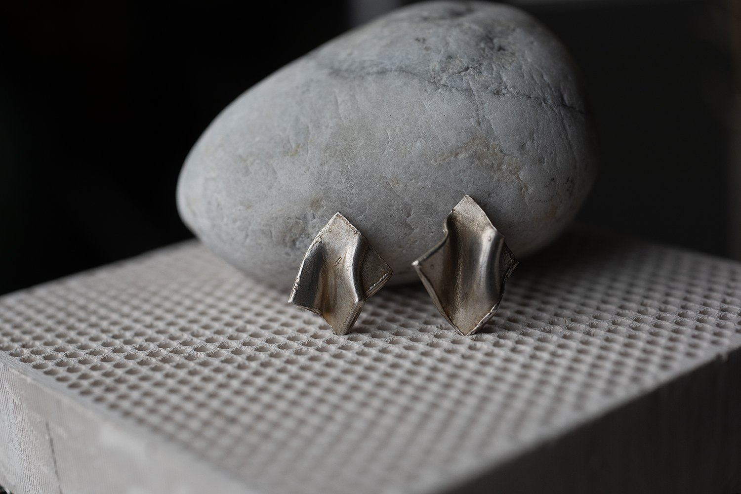 Soft Crinkle Earrings