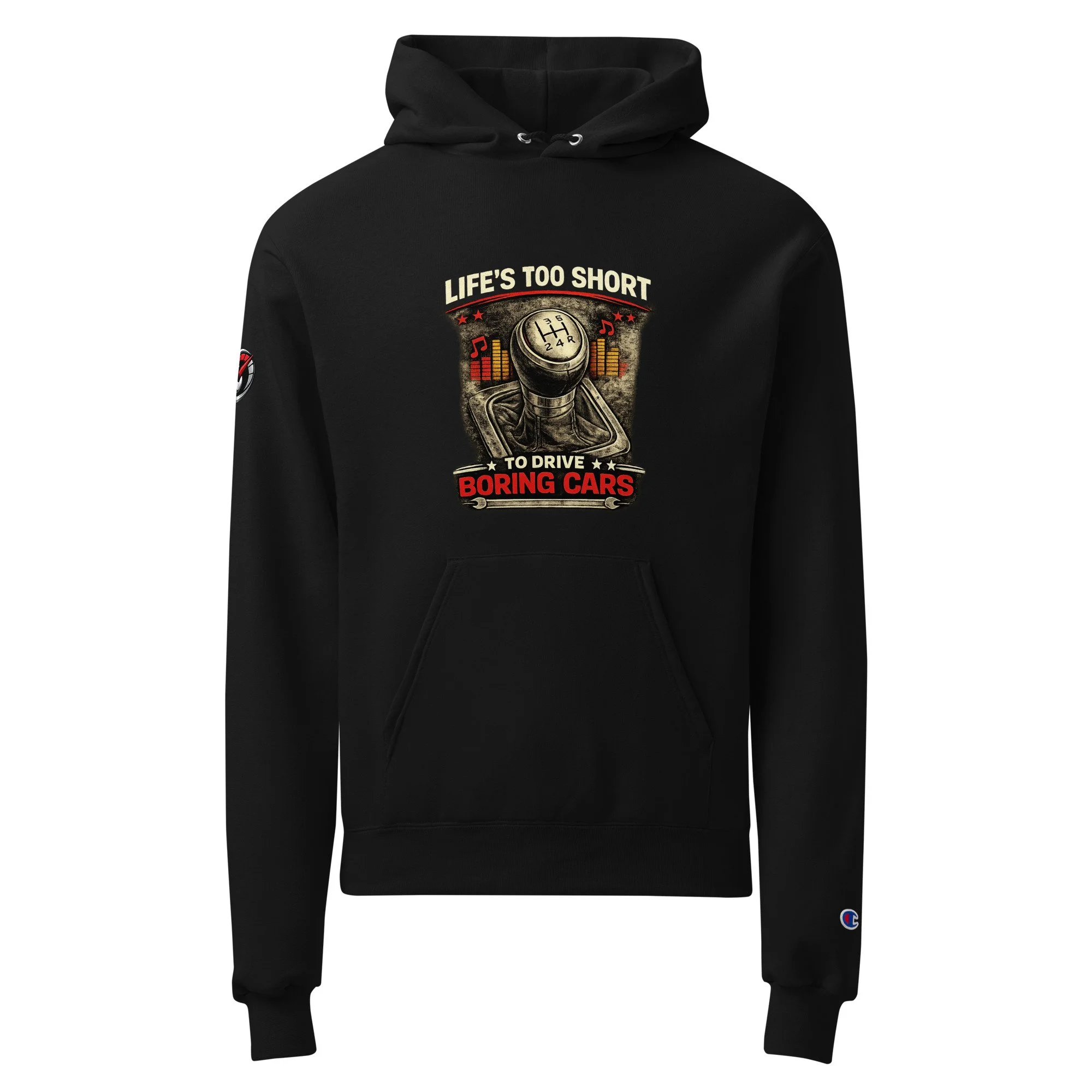 Unisex Hoodie - Life's Too Short to Drive Boring Cars
