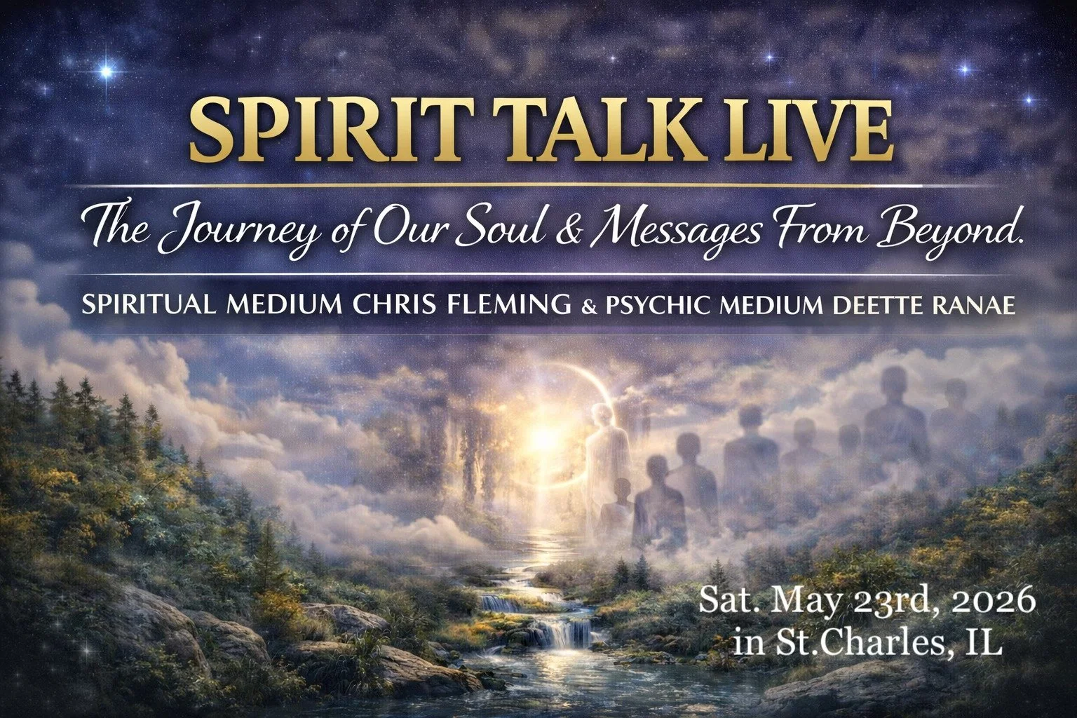 Spirit Talk Live:Gallery Reading and Presentation on The Journey of Our Soul