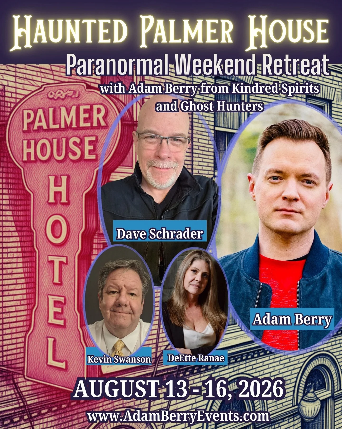 Paranormal Weekend Retreat with Adam Berry 