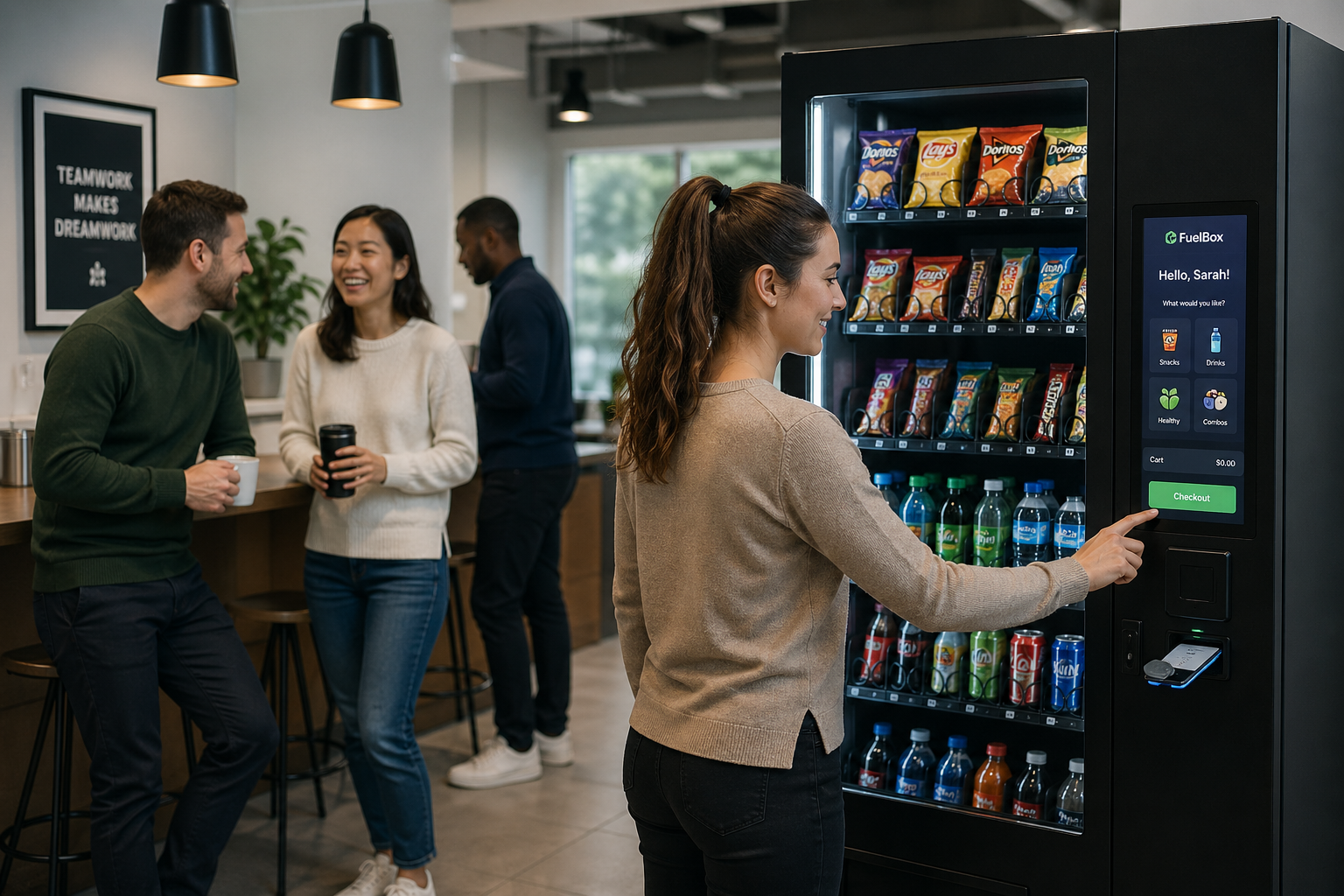 How Vending Machines Improve Workplace Experience