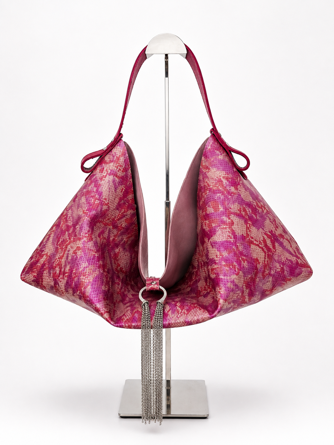 The Sieren Leather Bag and Red Strap