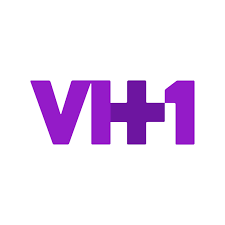VH1 logo in purple on a white background