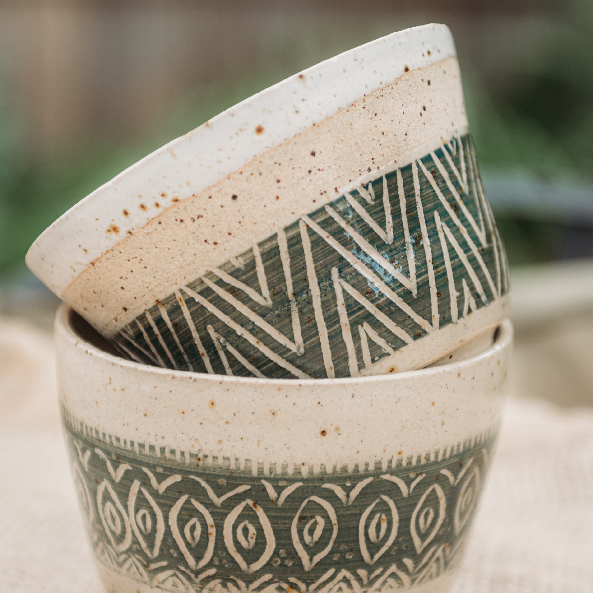 Carved Ramen Bowls