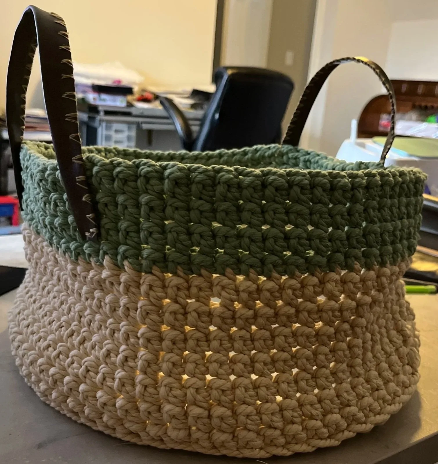 macrame basket