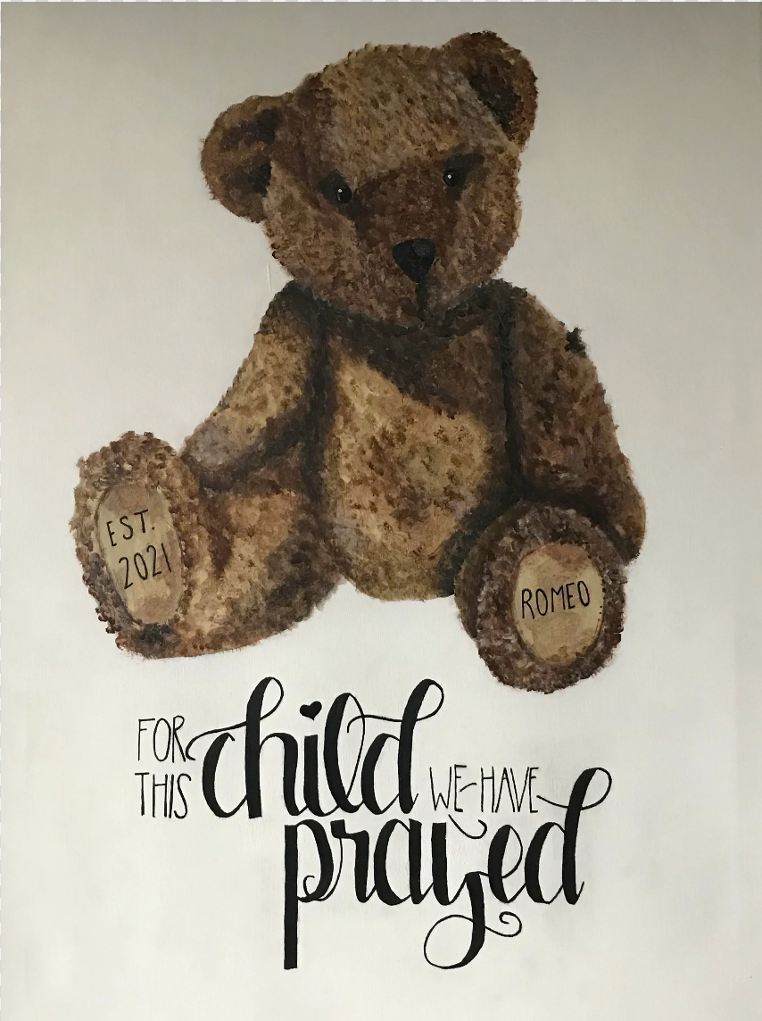 Teddy  (Acrylic) 16X20