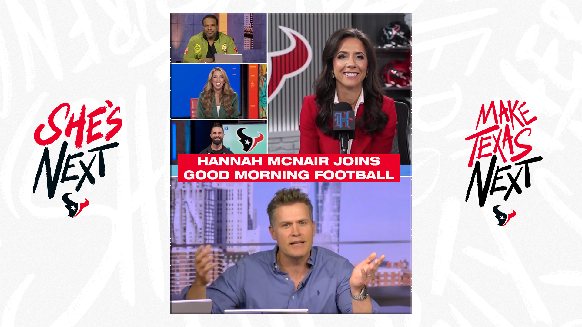 Texans Chief Community Officer Hannah McNair joins 'GMFB'