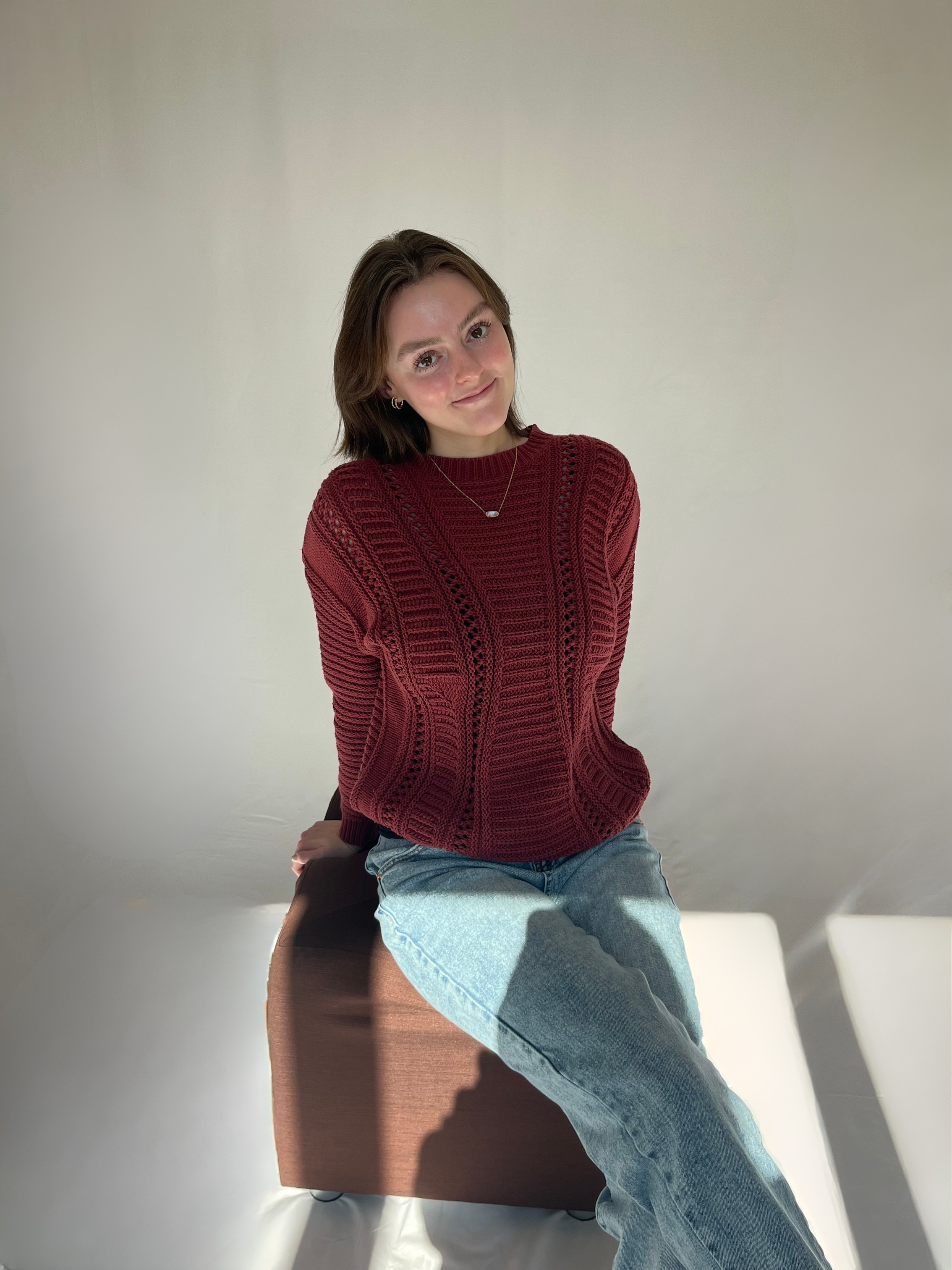 Simply Vera Vera Wang Red Sweater