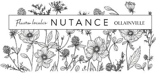 Une illustration en noir et blanc de fleurs et feuilles avec texte en français: "Le meilleur dans la vie est ce que nous faisons pour les autres."