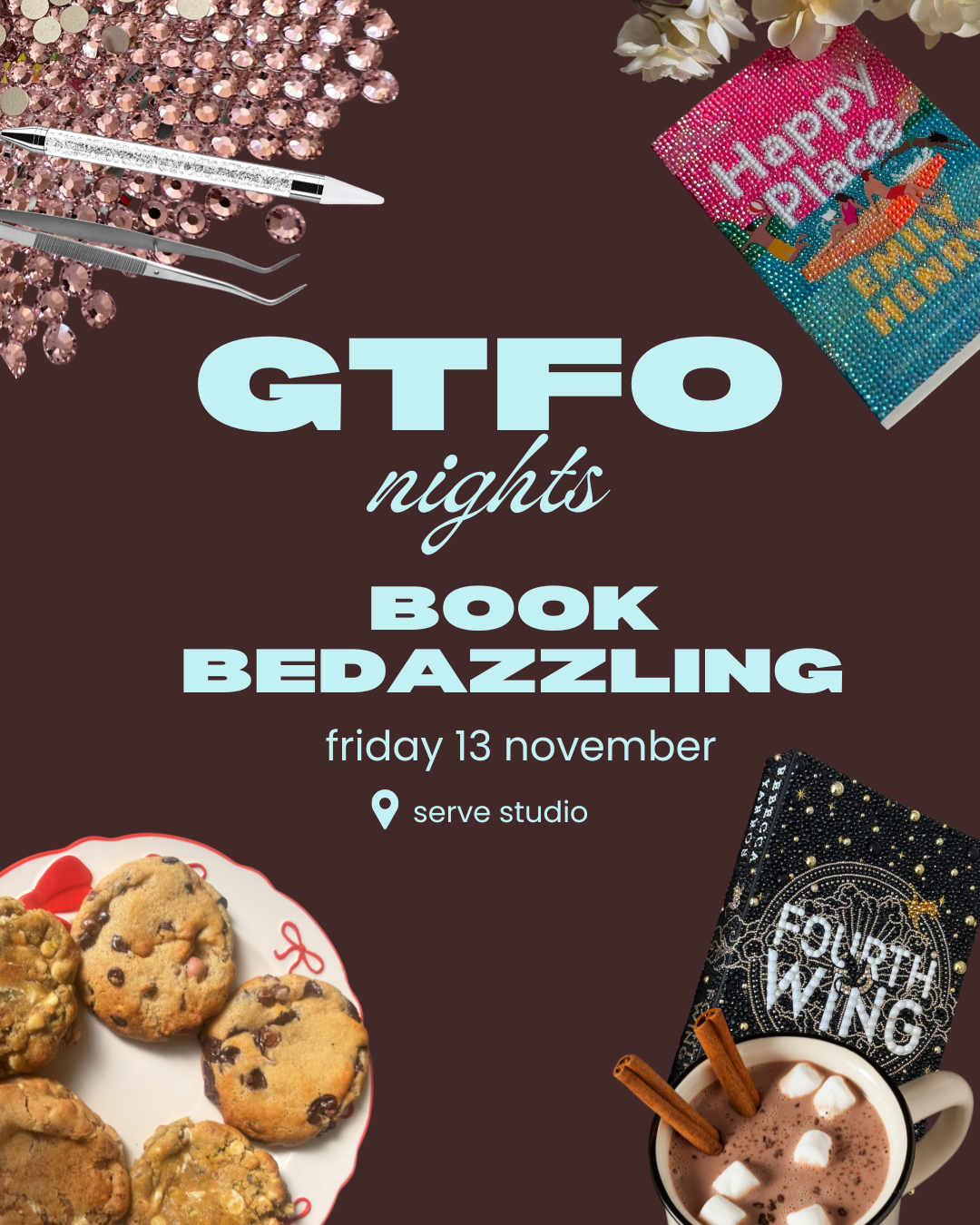 GTFO Nights - Book Bedazzling