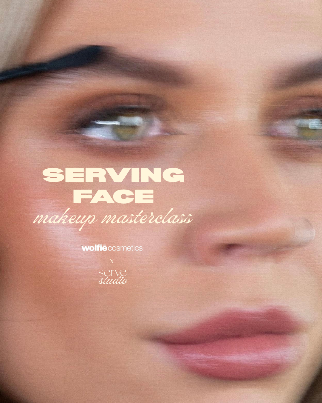 Serving Face with Wolfie Cosmetics
