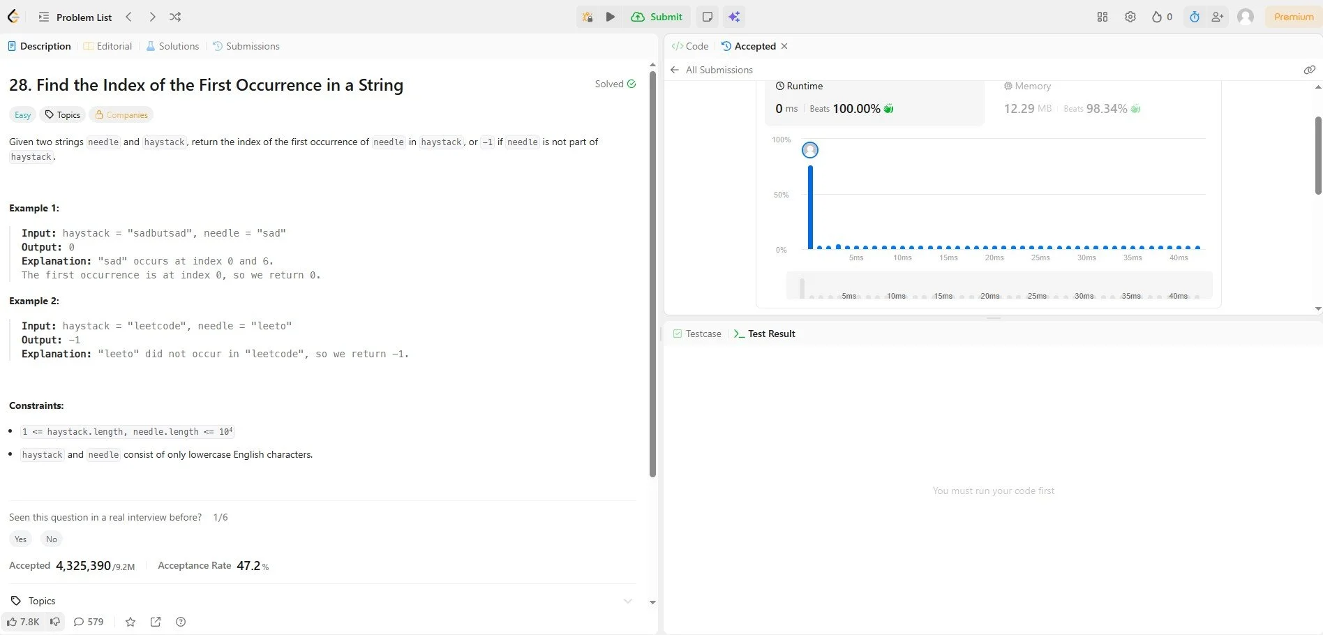 Leetcode update