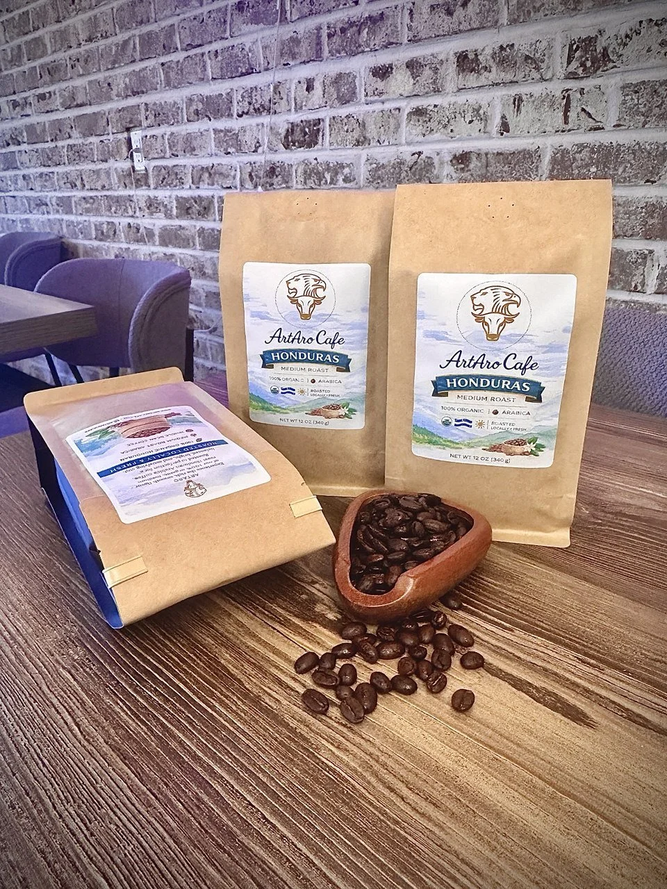 Medium Roast Organic Arabica – 12 oz