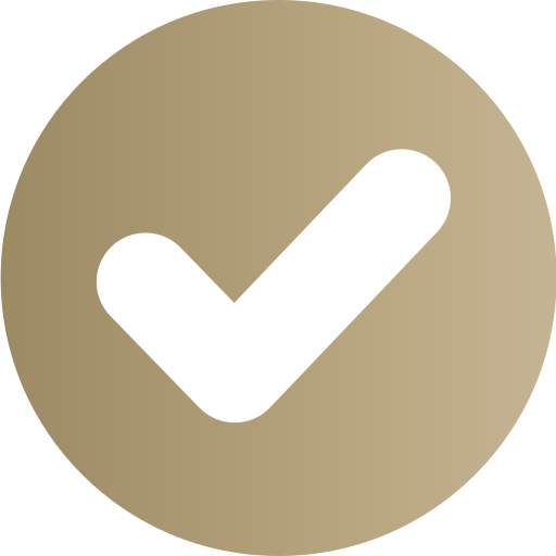 gold checkmark