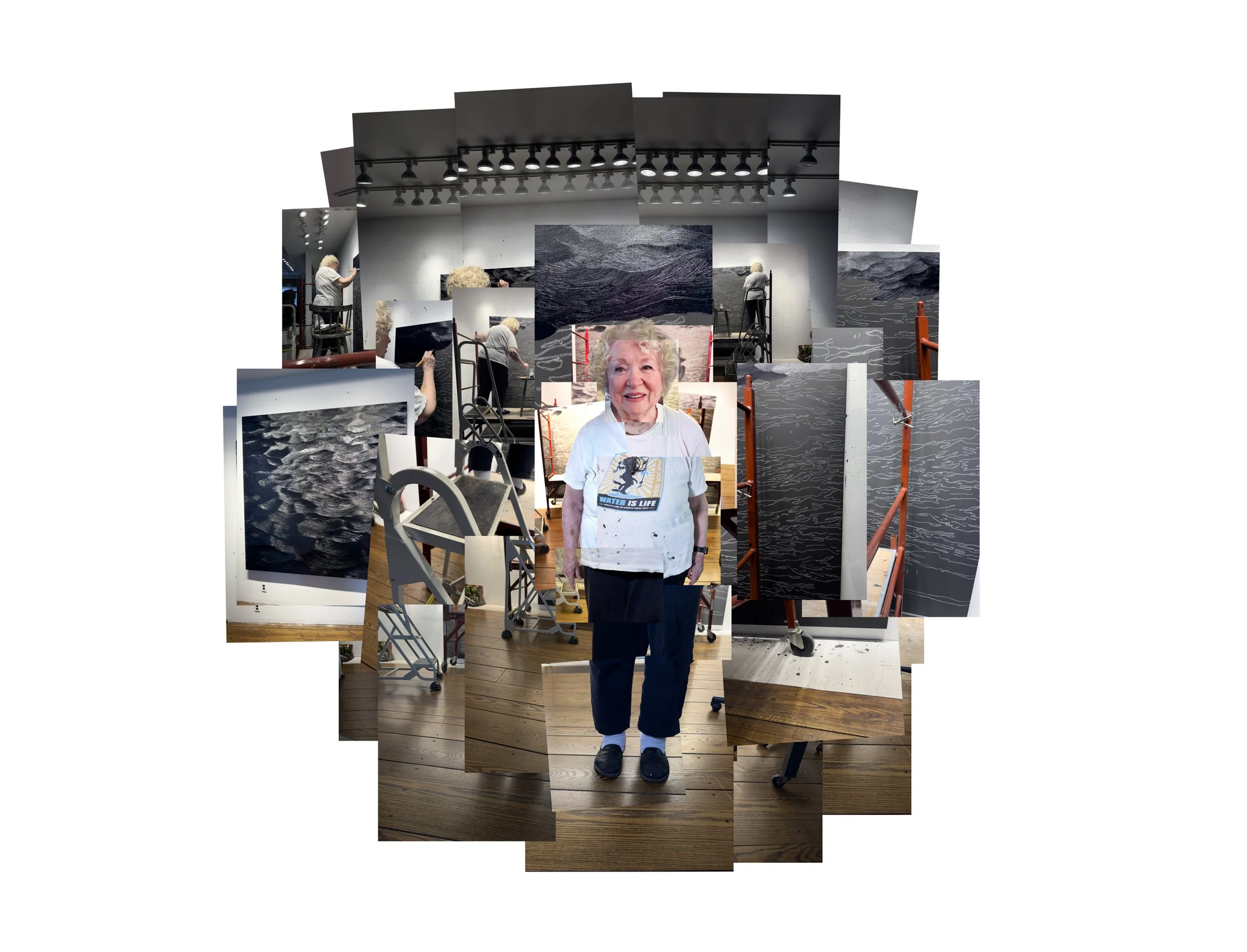 Karen Gunderson, Artist, 2026 "60x60"