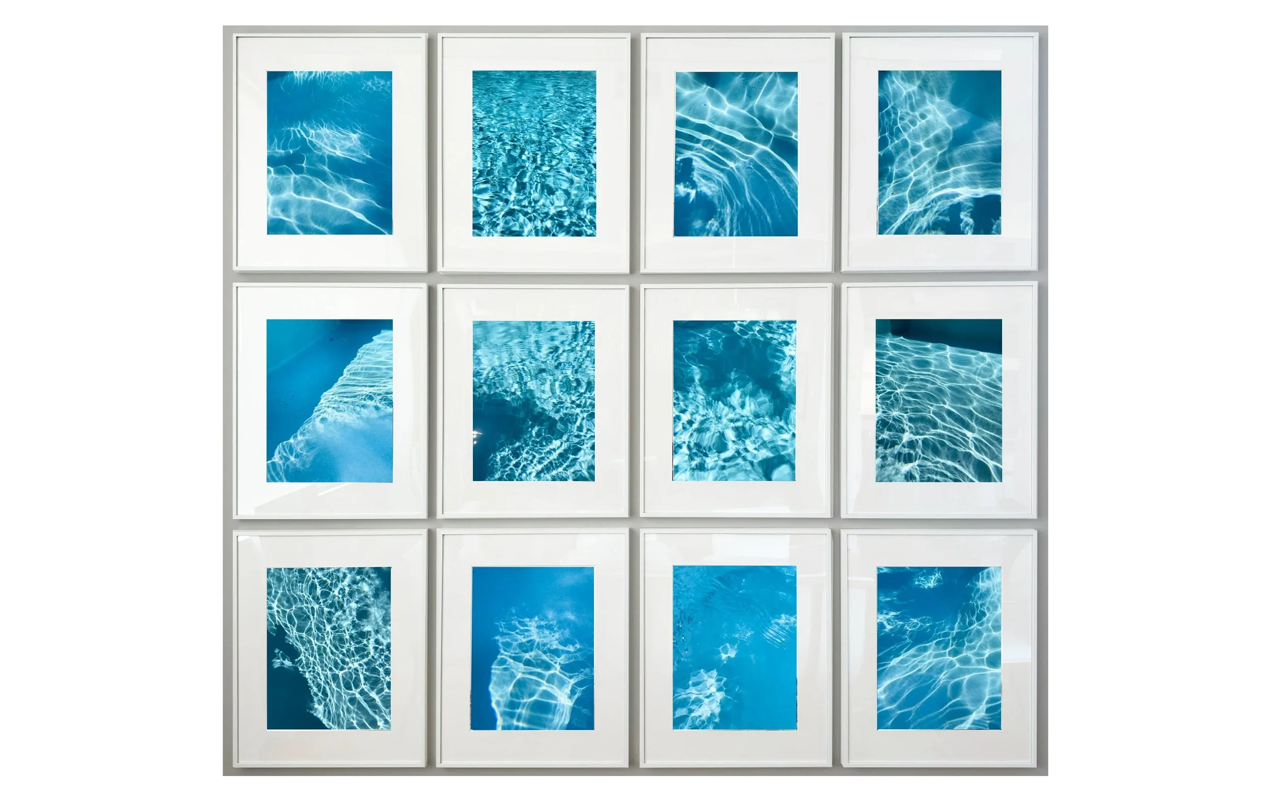 Pools Grid 05 Cutchogue, New York, 2024 76” x 89”