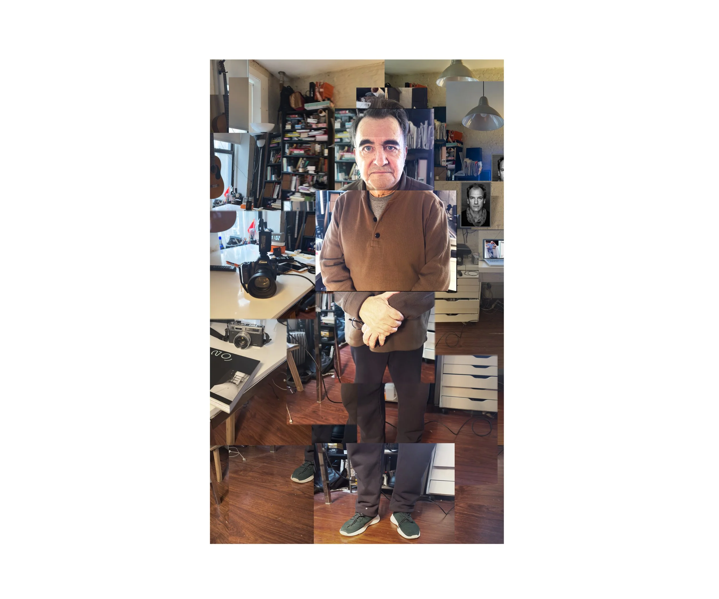 Cesar Vera, Photographer, 2023, 48"x30"