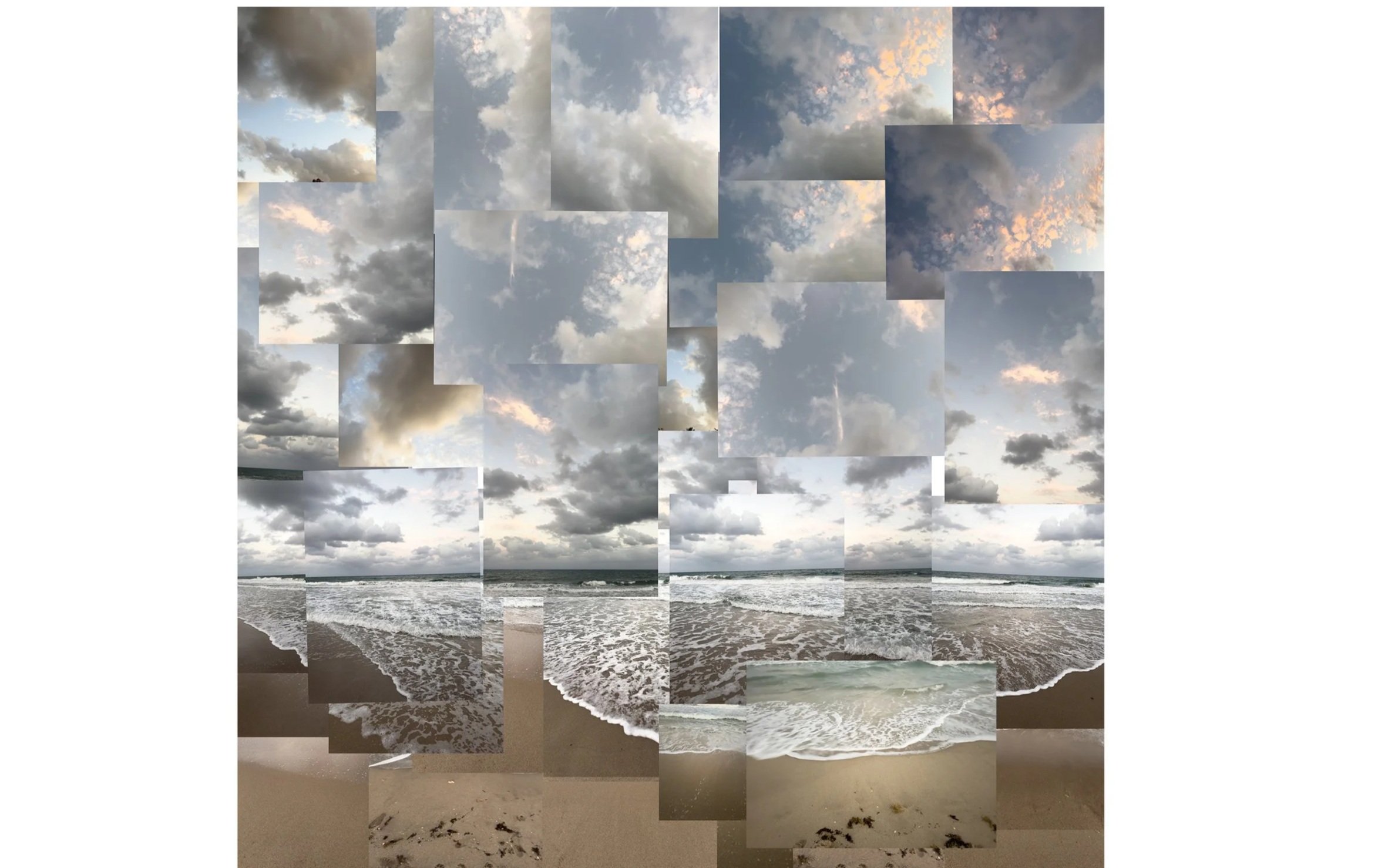 Loggerhead Beach, Fort Lauderdale 01, 2025 72x72"